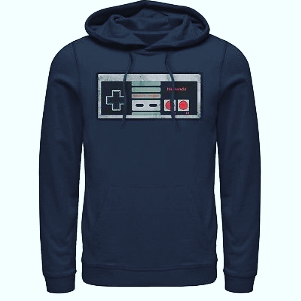 NWT Long Sleeve Nintendo Neutral Hoodie Sweater Top M